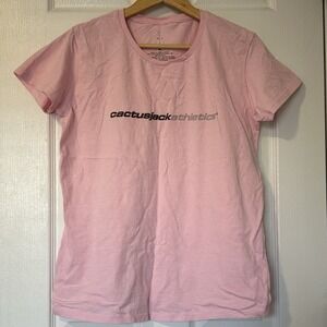 Travis Scott Cactus Jack Athletics Sample Cotton Pink T-Shirt‎
